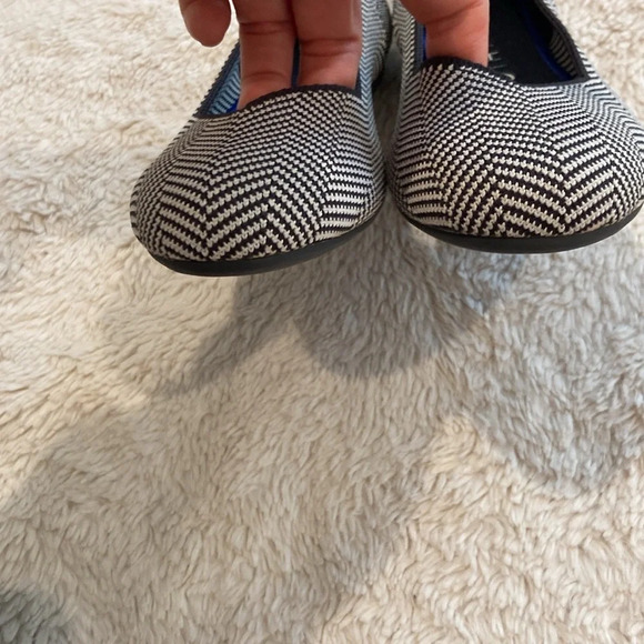 Rothys The Flat Slip On Ballet Shoes size 7 Herringbone - Picture 9 of 10
